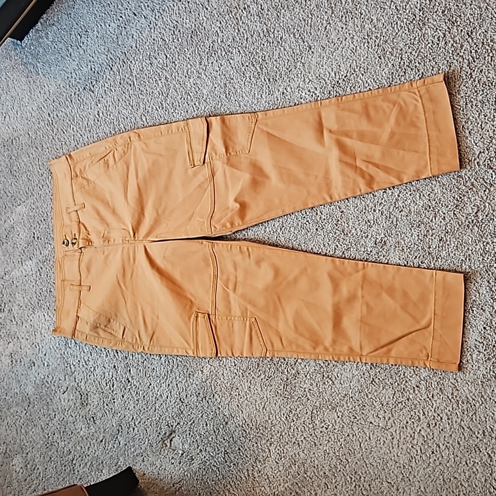 NWOT Cabi cargo pants  Buterscotch SIZE 6